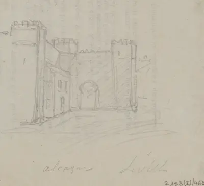 Alcazar i Sevilla av Nicaise De Keyser
