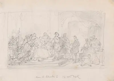 Anthonis van Dyck am Hofe Karls I. von Nicaise De Keyser