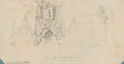 In der Westminster Abbey, 1835 von Nicaise De Keyser