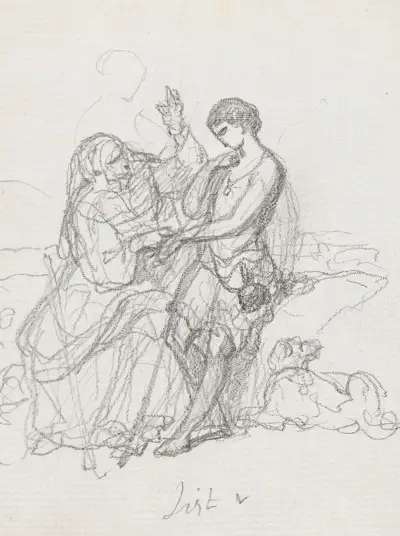 Biblisk scen av Nicaise De Keyser