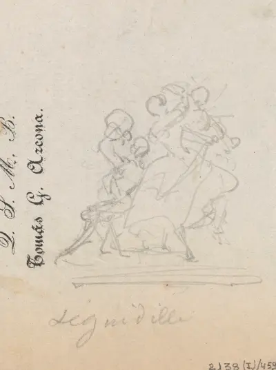 Dansande figurer av Nicaise De Keyser