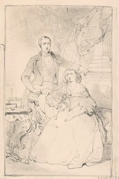 Podwójny portret, Nicaise De Keyser