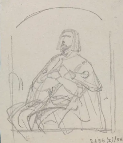 Eberhard, vévoda z Württembergu, jako poutník ve Svaté zemi, Nicaise De Keyser