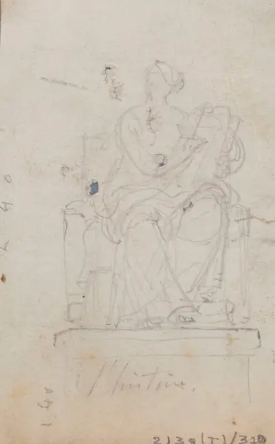 Figur som symboliserar historien av Nicaise De Keyser
