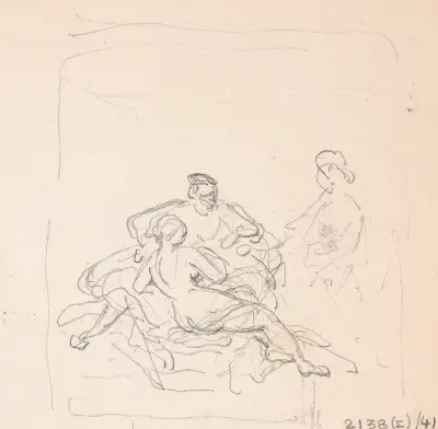 Frans I av Frankrike besöker Benvenuto Cellinis verkstad av Nicaise De Keyser