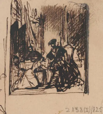 Historiskt motiv av Nicaise De Keyser