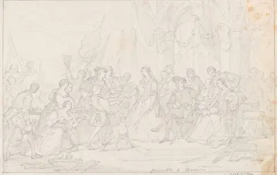 Jacqueline av Wittelsbach av Nicaise De Keyser