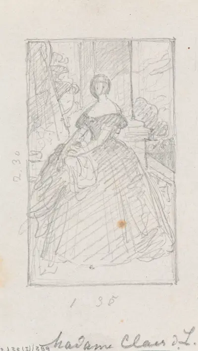 Madame Claes-van Gend av Nicaise De Keyser