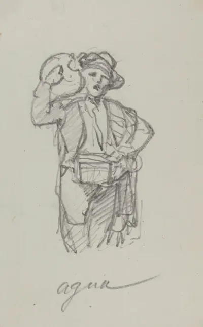 Man med kanna av Nicaise De Keyser