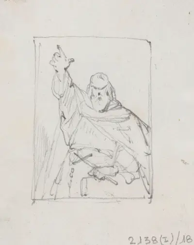 Peter the Hermit av Nicaise De Keyser
