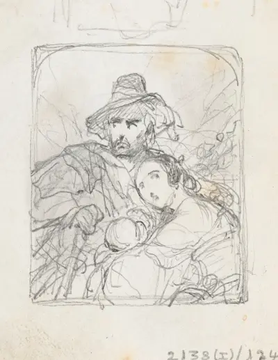 Familienporträt von Nicaise De Keyser