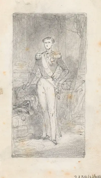 Porträtt av en man av Nicaise De Keyser