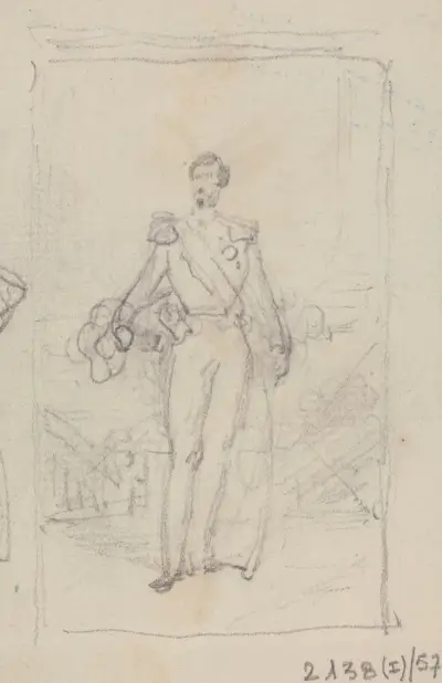 Porträtt av en man av Nicaise De Keyser