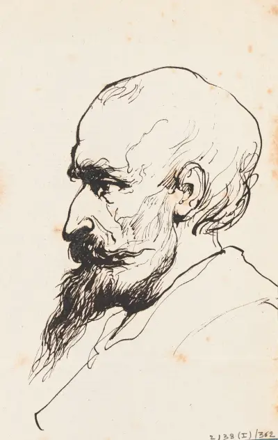 Porträtt av en man av Nicaise De Keyser
