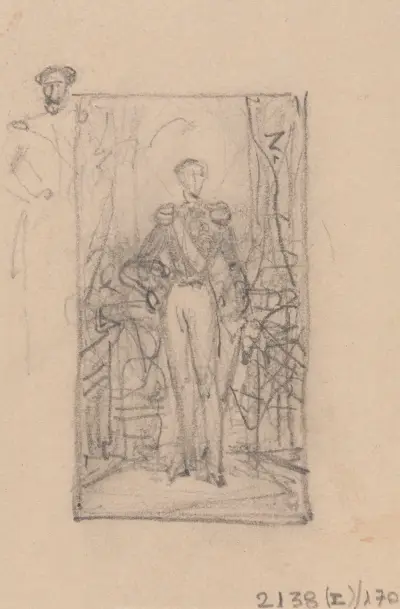 Porträtt av en man av Nicaise De Keyser