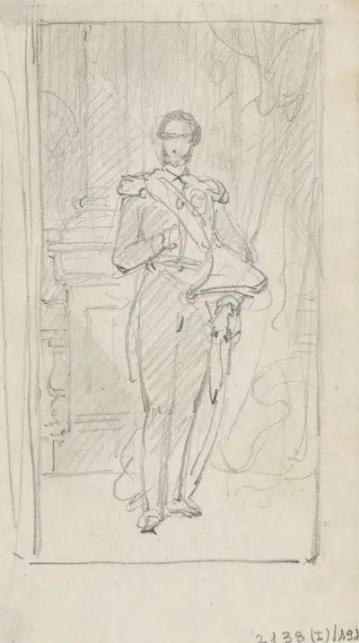Porträtt av en man av Nicaise De Keyser