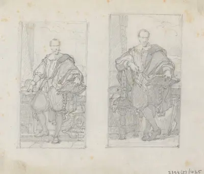 Portrait of a Man av Nicaise De Keyser