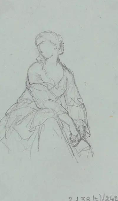 Bildnis einer Frau – Nr. 23 von Nicaise De Keyser
