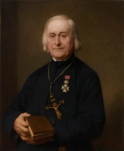 Porträtt av P.J. de Smet (1801–1873) av Nicaise De Keyser