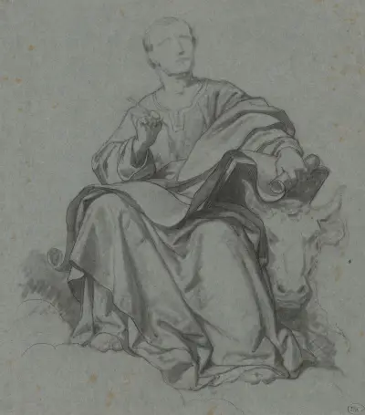 Sankt Lukas av Nicaise De Keyser