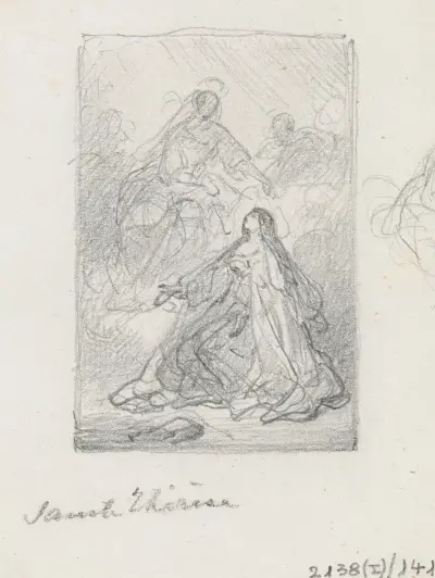 Den heliga Teresa av Nicaise De Keyser