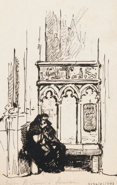 S:t Petruskyrkan i Leuven av Nicaise De Keyser