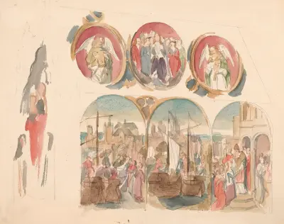 Sankta Ursulas helgedom av Nicaise De Keyser