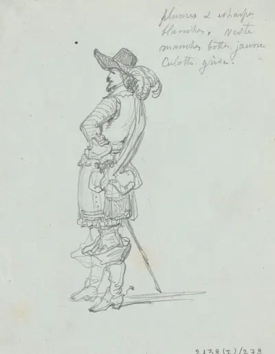 Stående man av Nicaise De Keyser