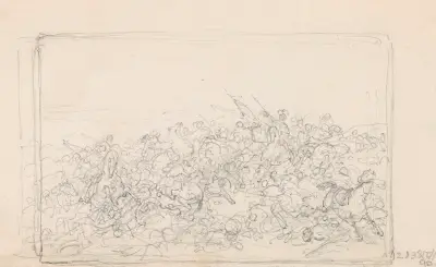 Slaget vid Nieuwpoort av Nicaise De Keyser