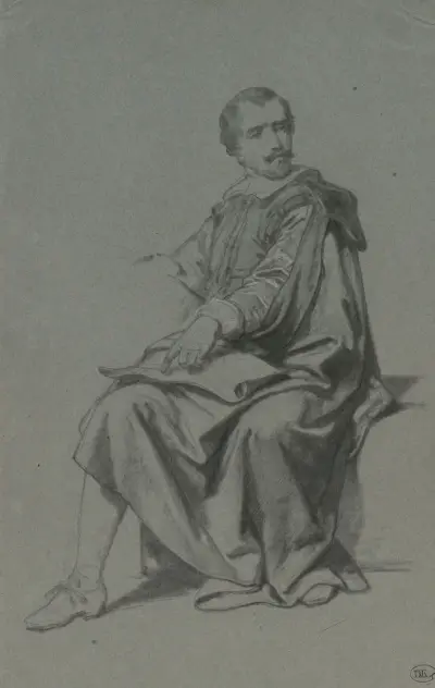 The Engraver Pieter de Jode I av Nicaise De Keyser