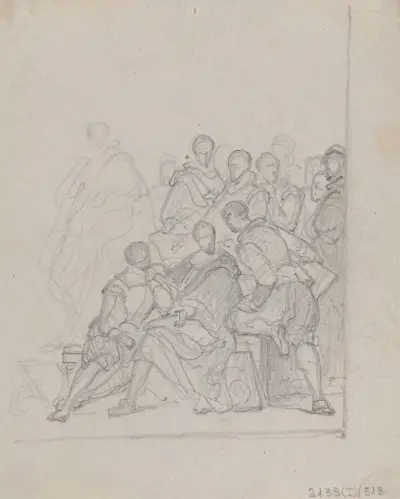 Die Künstlergruppe von Nicaise De Keyser