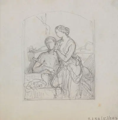 Die Erfindung der Zeichnung – Nr. 3 von Nicaise De Keyser