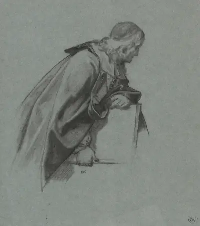 Skulptören Willem Kerricx av Nicaise De Keyser