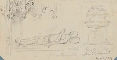 Dwa grobowce w Westminster Abbey, Nicaise De Keyser