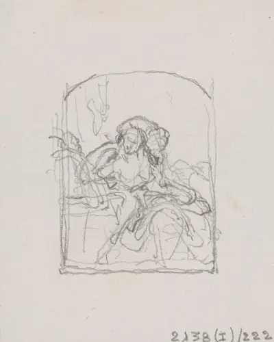 Woman at her Finery av Nicaise De Keyser