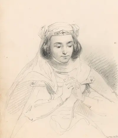 Žena v modlitbě, Nicaise De Keyser