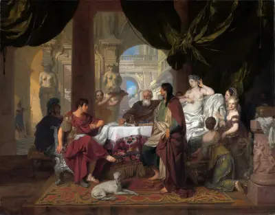 Cleopatra’s Banquet av Gerard de Lairesse