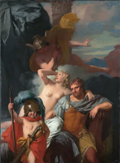 Mercury Ordering Calypso To Release Odysseus av Gerard de Lairesse