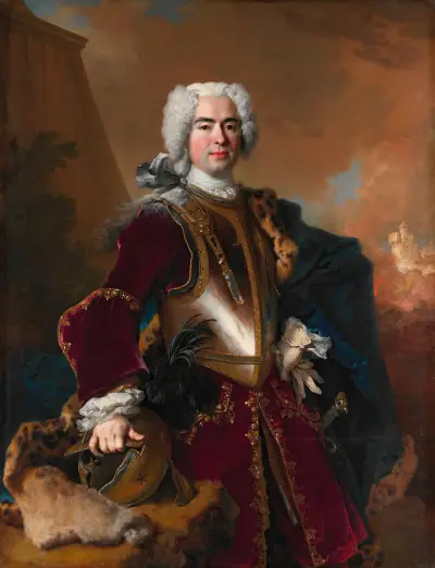 André François Alloys de Theys d’Herculais (1692–1779) av Nicolas de Largillière