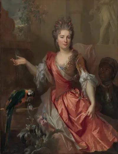 Bildnis einer Frau, 1696 von Nicolas de Largillière
