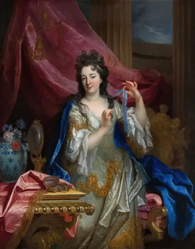 Portrait of a Woman, 1696 – nr 1 av Nicolas de Largillière