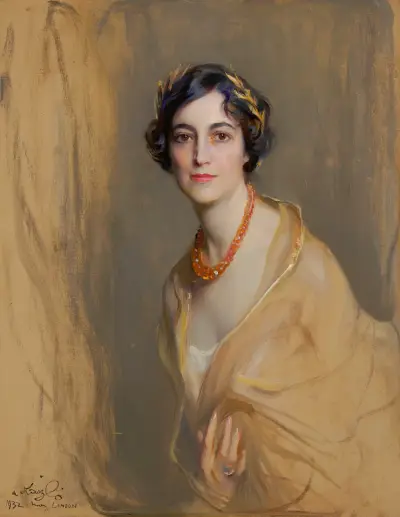 Porträt der Mrs William Wickham Hoffman, geborene Katherine Miller von Philip Alexius de László