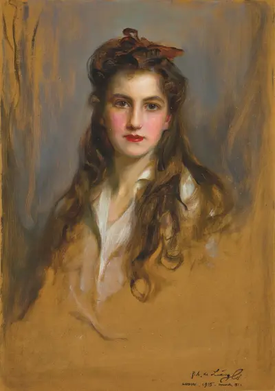 Porträtt av prinsessan Nina Georgievna (1901–1974) av Philip Alexius de László