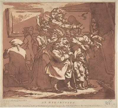 Wystawa, Philip James de Loutherbourg