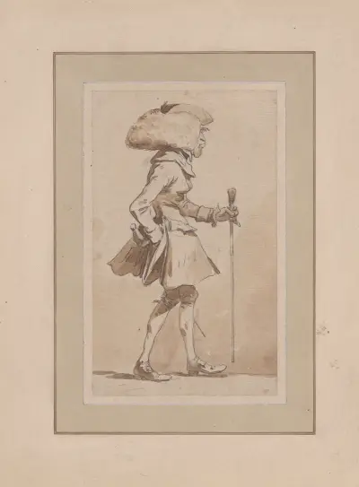 Návrh pro ‚From Warwick Lane‘, Philip James de Loutherbourg