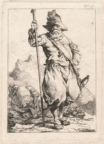 Deuxième Suite des Figures av Philip James de Loutherbourg