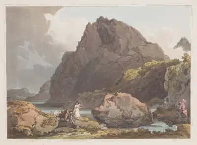 Llyn Ogween av Philip James de Loutherbourg