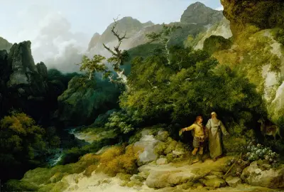 Poustevník, Philip James de Loutherbourg