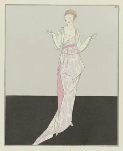 Bergson a promis de venir ; Robe de dîner de Worth av Bernard Boutet de Monvel