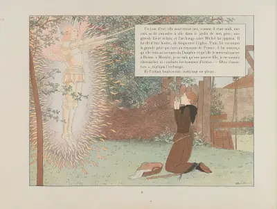 Jeanne d’Arc, Taf. 03 von Louis Maurice Boutet de Monvel